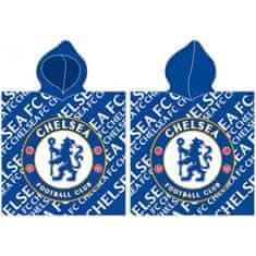 Carbotex Detské pončo - osuška s kapucňou Chelsea FC