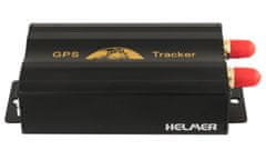 Helmer GPS lokátor LK 506 na sledovanie dopravných prostriedkov a cenností so zapojením do elektroinštalácie automobilov