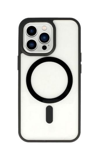 IDEAR Kryt Magsafe iPhone 14 Pro Max s čiernym rámčekom 91545
