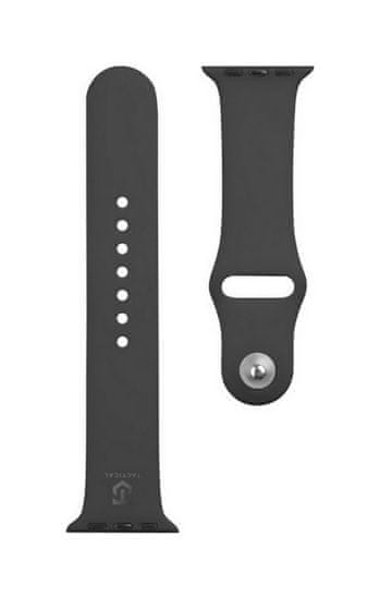 Tactical Silikónový remienok 456 pre Apple Watch 3-4-5-6-SE 38-40mm čierny 58937