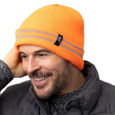 Heat Holders Workforce termo čiapka s reflexnými prvkami Farba: Oranžová