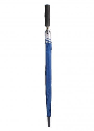 Linder Exclusiv Lex Automatický dáždnik s rovnou rukoväťou 100 cm tmavo modrý