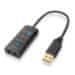 Sharkoon slúchadlá Skiller SGH3, + USB externá zvuková karta