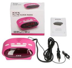LENCO ICR-210 Pink - Rádiobudík