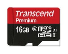 Transcend Pamäťová karta Premium 16GB micro SDHC bez adaptéra 61907