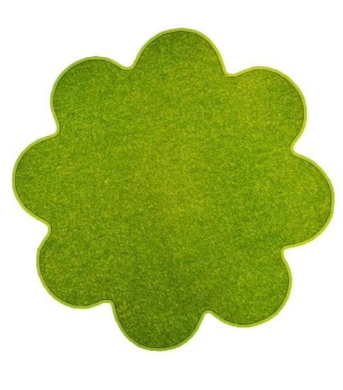 Vopi Kusový koberec Eton zelený kvetina