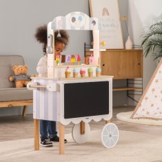 Viga Toys Mobilný obchod Zmrzlináreň Cukráreň 3v1