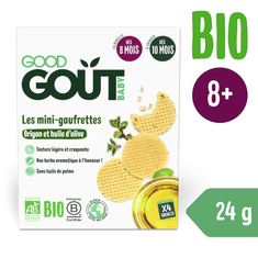 Good Gout BIO Wafle s oreganom a olivovým olejom 24 g