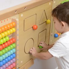 Masterkidz Montessori posuvná tabuľa Geometrické tvary