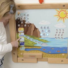 Masterkidz Montessori vzdelávacia tabuľa na cirkuláciu vody