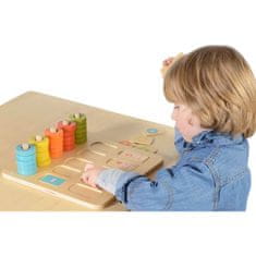 Masterkidz Učenie farieb a počítania s Montessori vzdelávacou tabuľkou 
