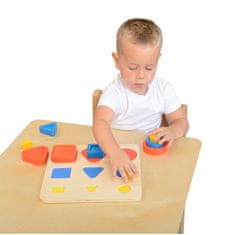 Masterkidz Triedič tvarov Geometrické bloky Montessori