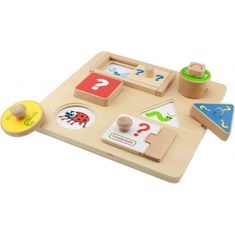 Masterkidz Zvedavé dieťa Montessori motorická hračka pre deti