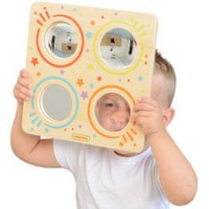 Masterkidz Senzorická tabuľa zrkadiel a zakrivených obrazových šošoviek Montessori