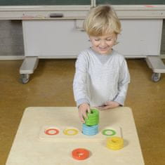 Masterkidz Učíme sa počítať farby Veľkosť skladačky Montessori hra