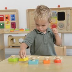 Masterkidz Montessori puzzle Veľkosť a farba
