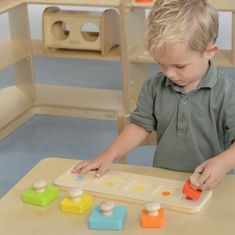 Masterkidz Montessori puzzle Veľkosť a farba