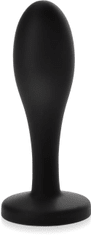 XSARA Silikonový anální kolík elegantní anal plug s křišálem - 71066634