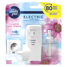 Ambi Pur Electric strojček + náplň Flower&Spring 20 ml