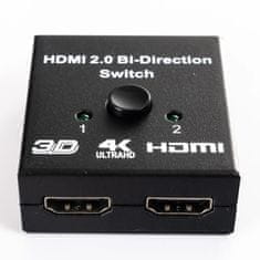 Spacetronic HDMI rozbočovač a prepínač SPH-BIDHD01