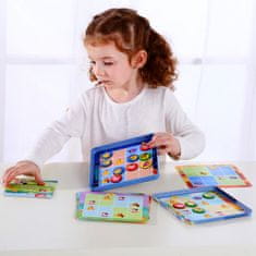 Tooky Toy Hra Sudoku pre deti Verzia farmy