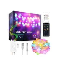 BOT SOLO Smart LED vianočný a párty reťaz Fairy SL1 10 metrov Tuya RGB WiFi a Bluetooth