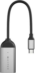 Hyper Drive adaptér USB-C na 8K 60Hz / 4K 144Hz HDMI, strieborná