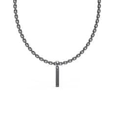 Guess Štýlový oceľový náhrdelník X Plate JUXN03001JWGMT/U