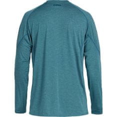 NRS Pánske tričko H2Core Silkweight, UV50+, dlhý rukáv, Mediterranea, XL