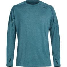NRS Pánske tričko H2Core Silkweight, UV50+, dlhý rukáv, Mediterranea, XL