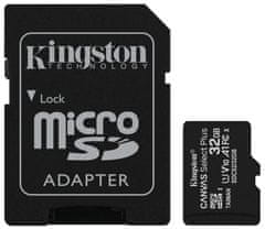 Kingston Canvas Select Plus 32GB microSD / UHS-I / CL10 / vr. SD adaptéra