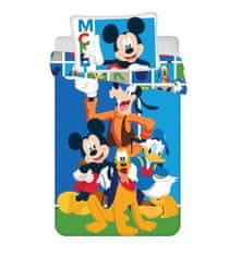 Jerry Fabrics Obliečky do postieľky Mickey and Friends baby 100x135, 40x60 cm