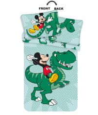 Jerry Fabrics Obliečky do postieľky Mickey Dino baby 100x135, 40x60 cm