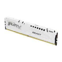 Kingston 16GB 6000MT/s DDR5 CL40 DIMM FURY Beast White XMP