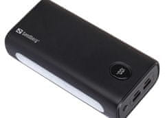 Noname Sandberg Powerbank USB-C PD 20W 30000, černá