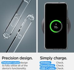 Spigen ochranný kryt Liquid Crystal pro Samsung Galaxy S23, čirá