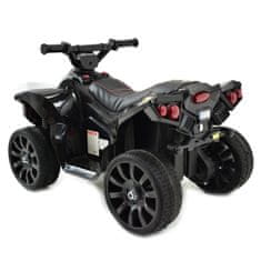 Super-Toys Štvorkolka na batérie, mäkké kolesá EVA, mäkké sedadlo, dve batérie/RBT570