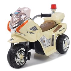 Super-Toys MOTORKA, POLICAJNÁ MOTORKA S KOHÚTOM/WXE368