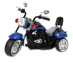 Super-Toys MOTOCYKEL CHOPPER S OPIERKOU, MOTOR GROWL/TR1501