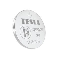 TESLA lítiová batéria CR2025, blister, 5 ks