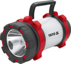 YATO Lampa montážna CREE LED, bezprívodová, 3,7 V Li-ion, 6 režimov, 380lm