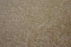 Kusový koberec Color shaggy béžový kvietok 120x120 kvietok