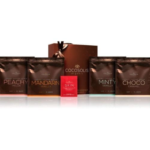 Cocosolis Organic Balenie luxusných kávových peelingov Cocosolis Organic 280g