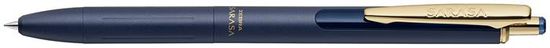 Zebra 31903 Gélové pero "Sarasa Grand", modrá, 0,33 mm, stláčací mechanizmus, tmavo modré telo
