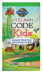 Garden of Life Vitamin Code Kids (multivitamín pre deti) - 30 medvedíkov