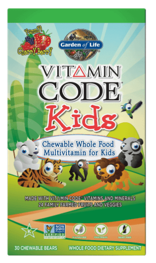 Garden of Life Vitamin Code Kids (multivitamín pre deti) - 30 medvedíkov