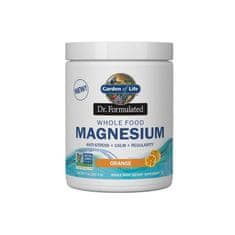 Garden of Life Dr. Formulated Whole Food Magnesium (pomaranč), 197 g