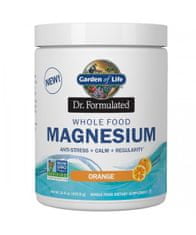 Garden of Life Magnesium Dr. Formulated - pomaranč 419g