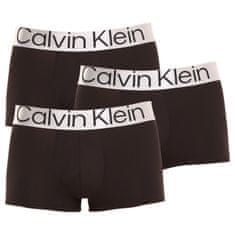 Calvin Klein Poškodený obal - 3PACK pánske boxerky čierne (NB3074A-7V1) - veľkosť XL