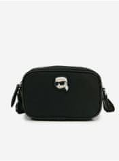 Karl Lagerfeld Čierna dámska crossbody kabelka KARL LAGERFELD Ikonik 2.0 Camera Bag UNI